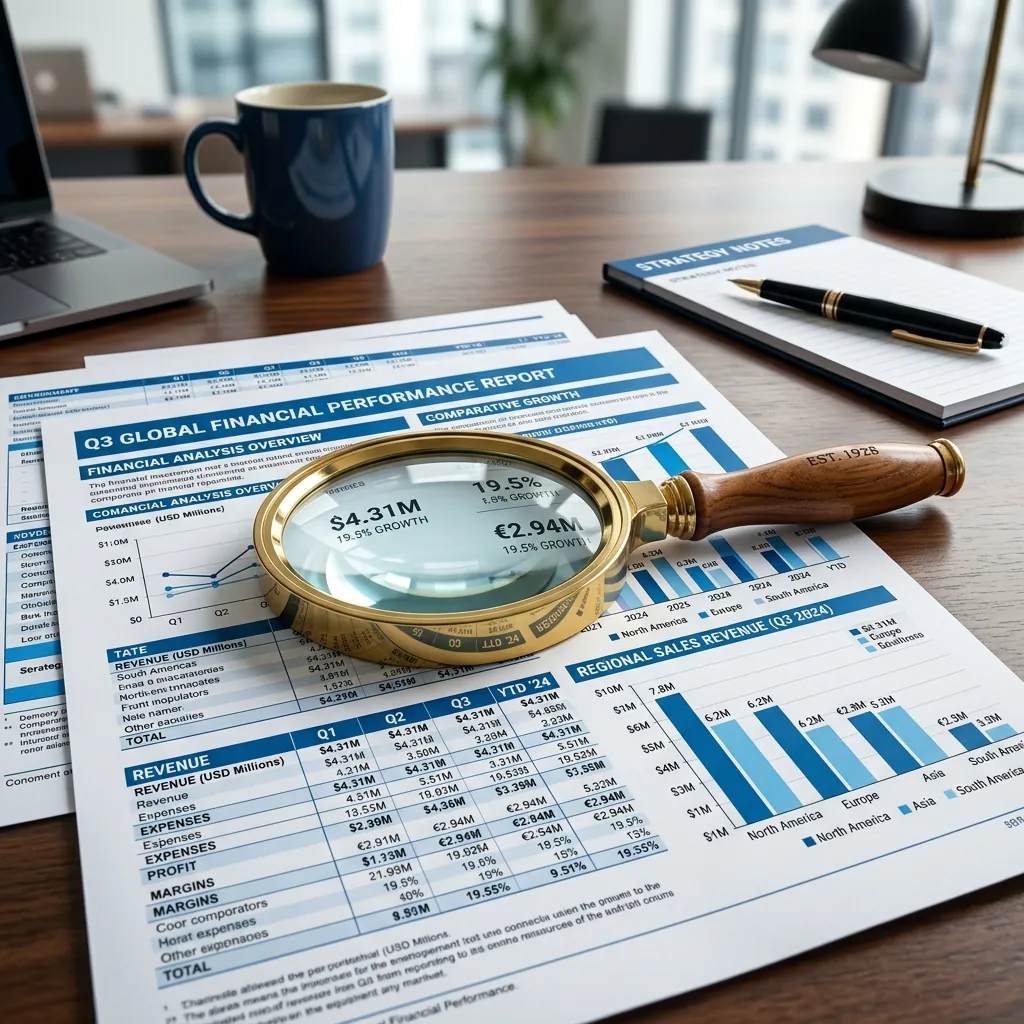 Internal auditor reviewing financial reports at UKUBERA